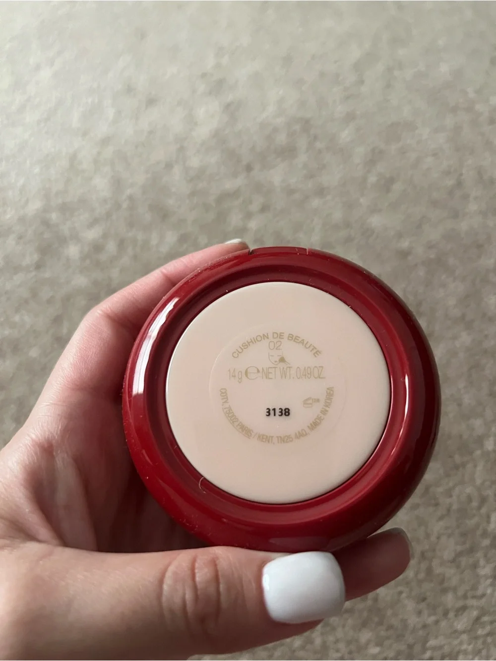 Gucci Cushion de Beauté Compact - Pale Pink & Black Packaging